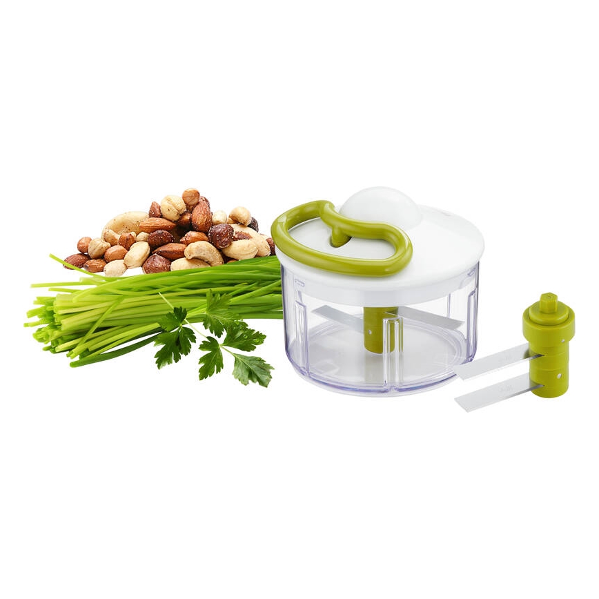 Tefal - Ručna sjeckalica 5 SECOND CHOPPER 500 ml zelena/bijela