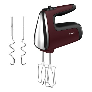 Tefal - Ručni mikser POWERMIX 600W/230V crveni