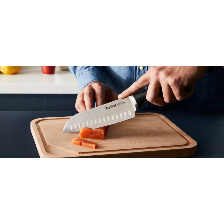 Tefal - Set kuhinjskih noževa sa stalkom ICE FORCE, 4 kom