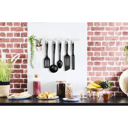 Tefal - Set kuhinjskog pribora 9 kom BIENVENUE crna