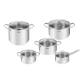 Tefal - Set lonaca 10 kom COOK EAT nehrđajući čelik