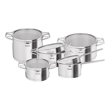 Tefal - Set lonaca 10 kom NORDICA nehrđajući čelik