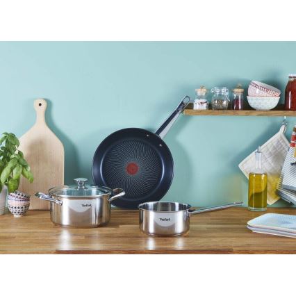 Tefal - Set posuđa 10 kom COOK EAT nehrđajući