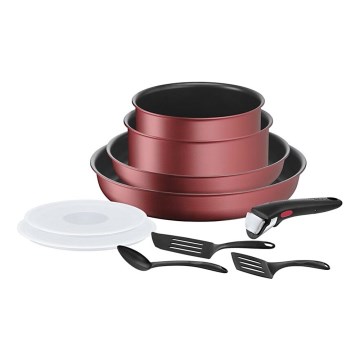 Tefal - Set posuđa 10 kom INGENIO DAILY CHEF bakrena