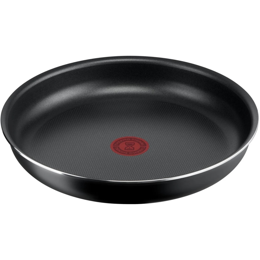 Tefal - Set posuđa 10 kom INGENIO EASY COOK & CLEAN BLACK