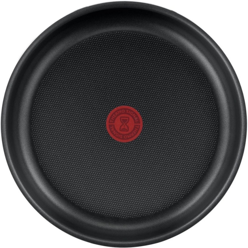 Tefal - Set posuđa 10 kom INGENIO EASY COOK & CLEAN BLACK