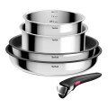 Tefal - Set posuđa 5 kom INGENIO COOK nehrđajući čelik