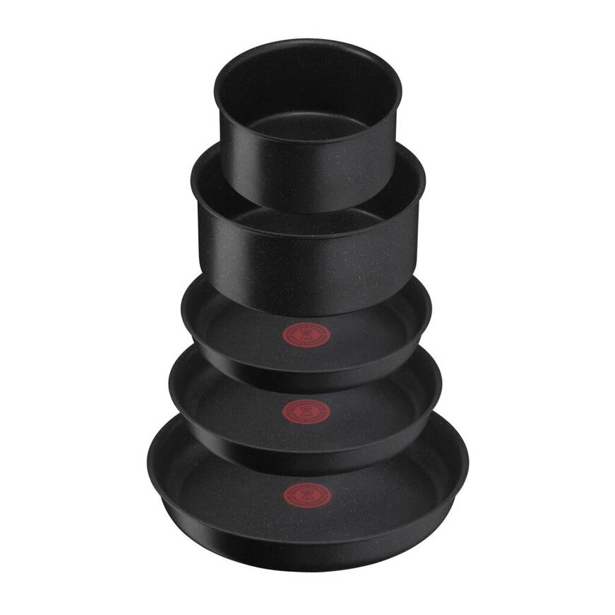 Tefal - Set posuđa 8 kom INGENIO BLACK STONE