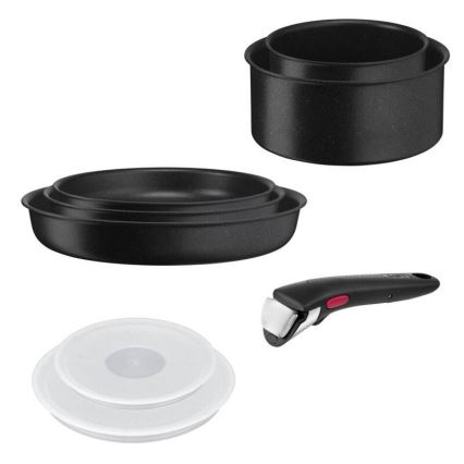 Tefal - Set posuđa 8 kom INGENIO BLACK STONE