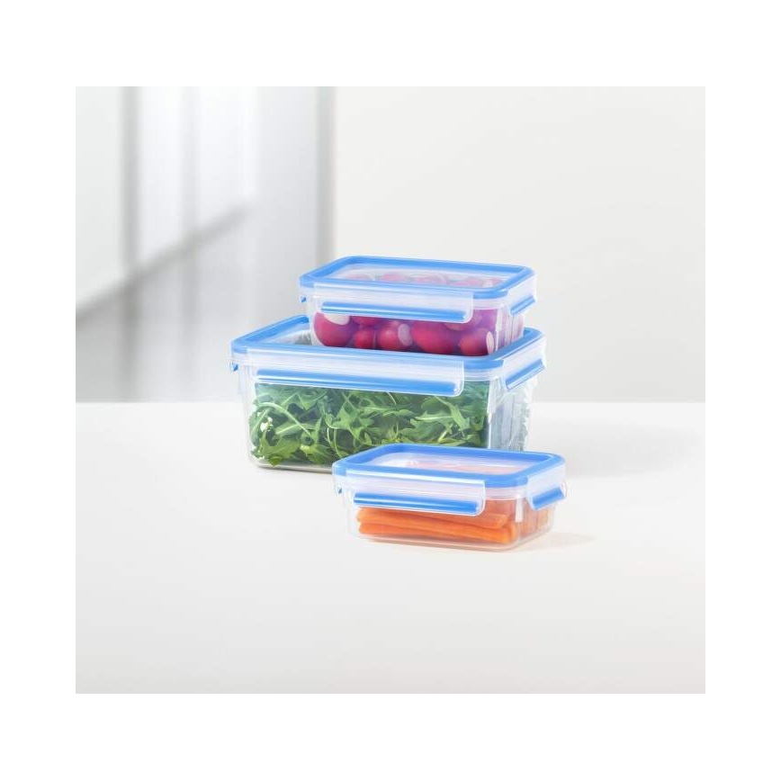 Tefal - Set spremnika za hranu, 5 kom. MASTER SEAL FRESH, plava