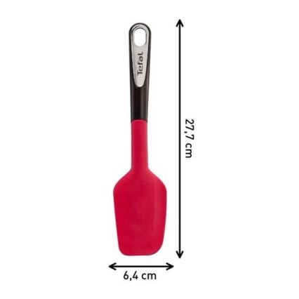Tefal - Silikonska žlica INGENIO crna/crvena
