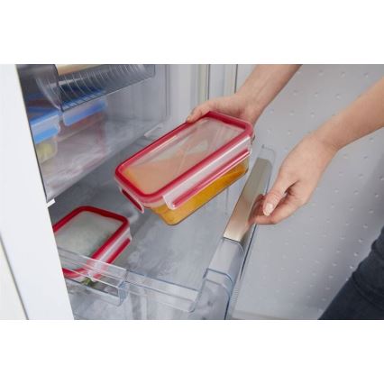 Tefal - Spremnik za hranu 0,85 l MSEAL GLASS crvena/staklo