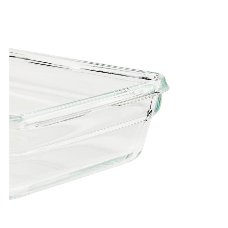 Tefal - Spremnik za hranu 0,85 l MSEAL GLASS crvena/staklo