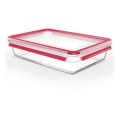 Tefal - Spremnik za hranu 3 l MSEAL GLASS crvena/staklo