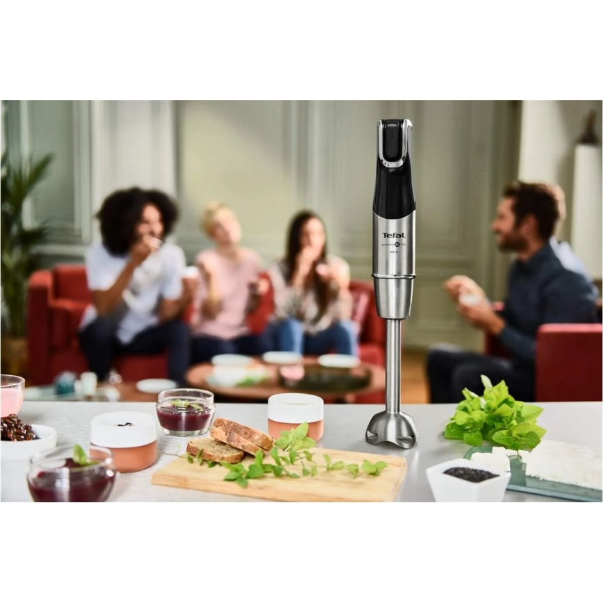 Tefal - Štapni mikser INFINY FORCE PRO 5u1 1200W/230V crna/nehrđajući