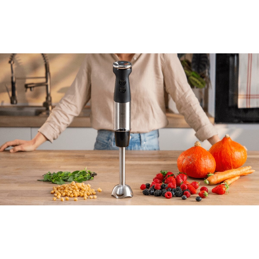 Tefal - Štapni mikser QUICKCHEF 1000W/230V crna