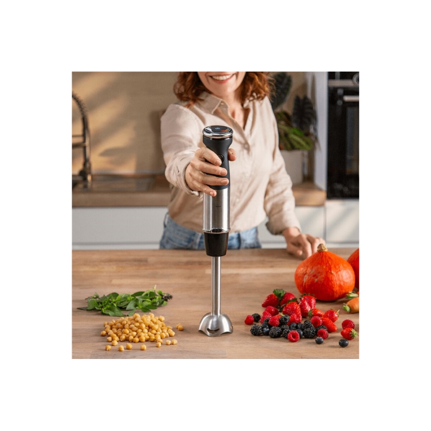 Tefal - Štapni mikser QUICKCHEF 1000W/230V crna