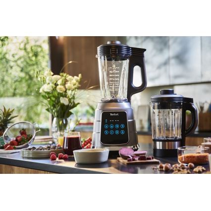 Tefal - Stolni blender HIGH SPEED ULTRABLEND BOOST 1300W/230V siva