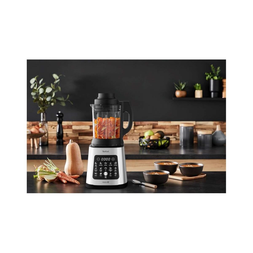 Tefal - Stolni mikser 2 l PERFECTMIX+ 1400W/230V mat krom