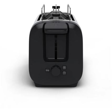 Tefal - Toster s dva otvora SUBITO 1300W/230V crna/nerđajući čelik