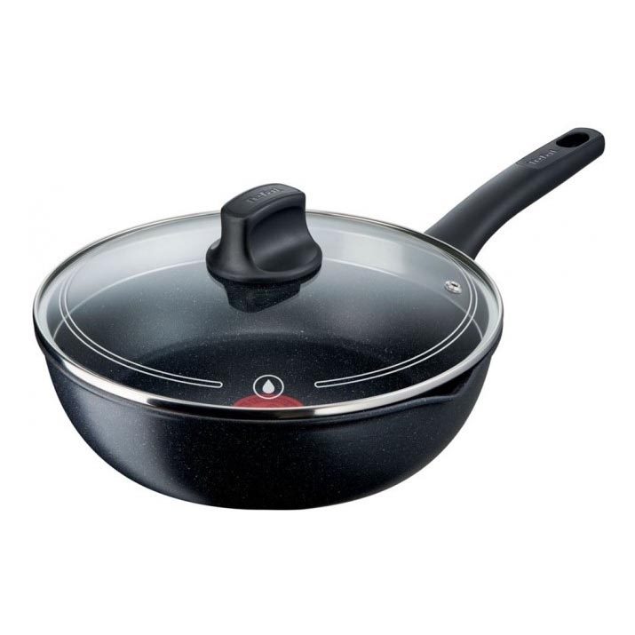 Tefal - Tava s poklopcem BLACK STONE 26 cm