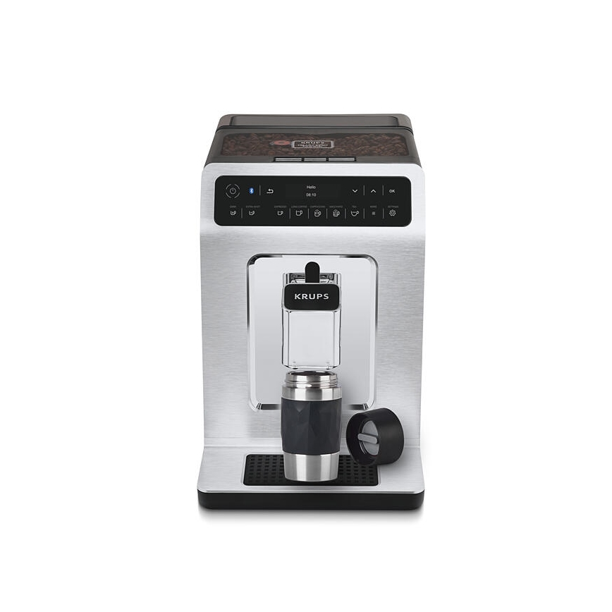 Tefal - Termo šalica 300 ml COMPACT MUG nehrđajući/crna