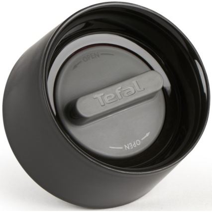 Tefal - Termo šalica 300 ml COMPACT MUG nehrđajući/crna