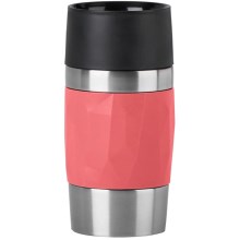 Tefal - Termo šalica 300 ml COMPACT MUG nehrđajući/crvena