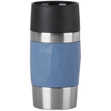 Tefal - Termo šalica 300 ml COMPACT MUG nehrđajući/plava