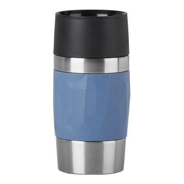 Tefal - Termo šalica 300 ml COMPACT MUG nehrđajući/plava