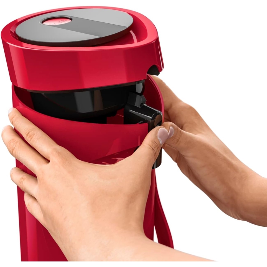 Tefal - Termos vrč 1,9 l PONZA crvena