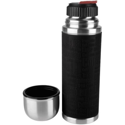 Tefal - Termosica sa šalicom 0,5 l SENATOR nehrđajući/crna