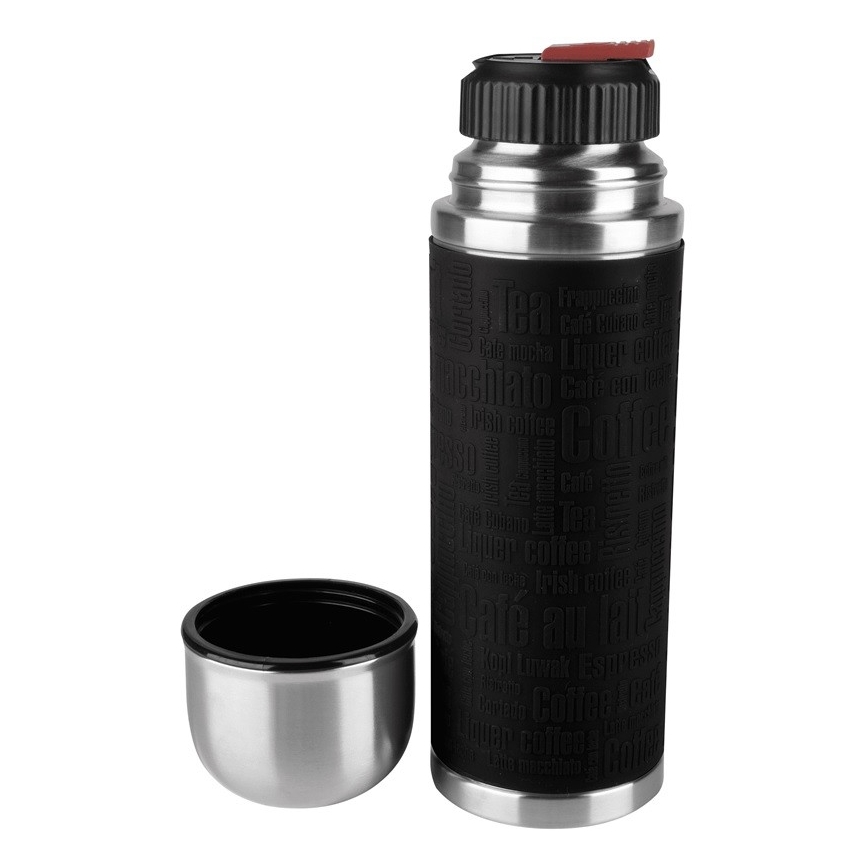 Tefal - Termosica sa šalicom 0,5 l SENATOR nehrđajući/crna