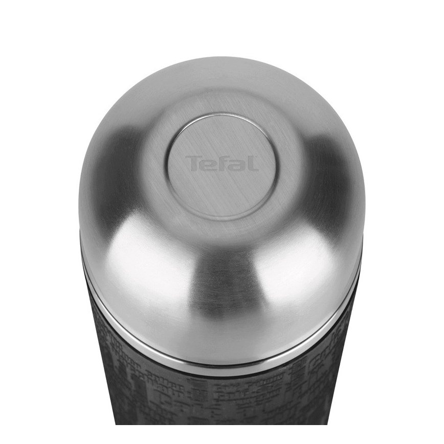 Tefal - Termosica sa šalicom 0,5 l SENATOR nehrđajući/crna