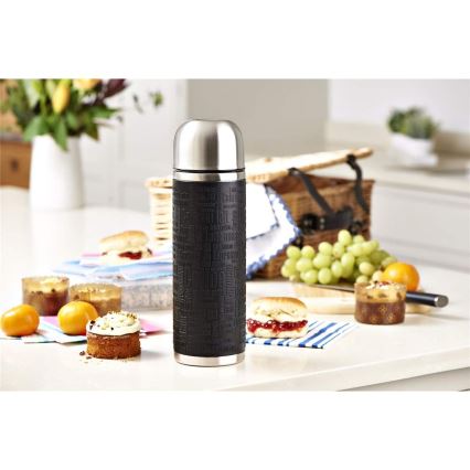 Tefal - Termosica sa šalicom 1 l SENATOR nehrđajući/crna