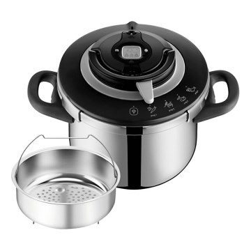 Tefal - Tlakovni lonac 6 l CLIPSO+ CHEF nehrđajući čelik