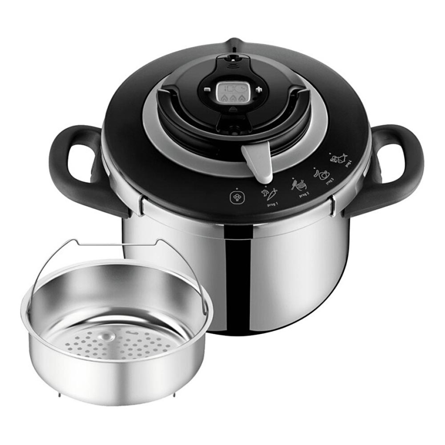 Tefal - Tlakovni lonac 6 l CLIPSO+ CHEF nehrđajući čelik