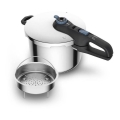 Tefal - Tlakovni lonac 8 l SECURE TRENDY nehrđajući čelik