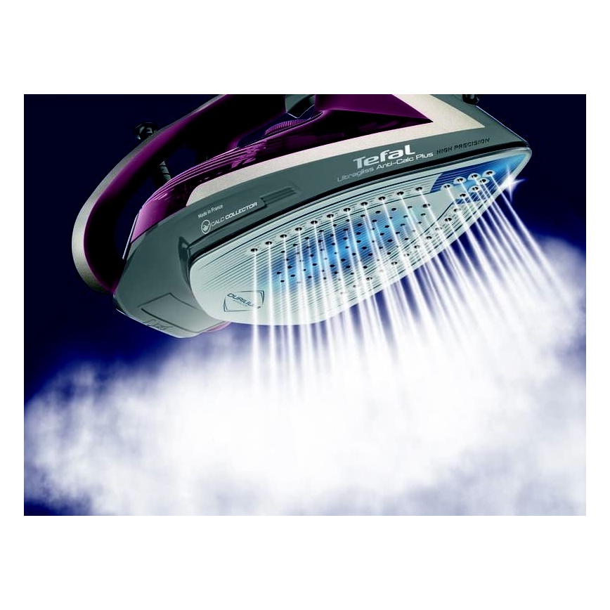 Tefal - Parna glačala ULTRAGLISS PLUS 2800W/230V vinsko crvena/siva