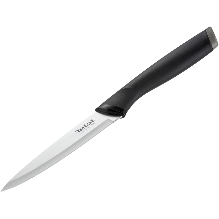 Tefal - Univerzalni nehrđajući nož COMFORT 12 cm sjajni krom/crna