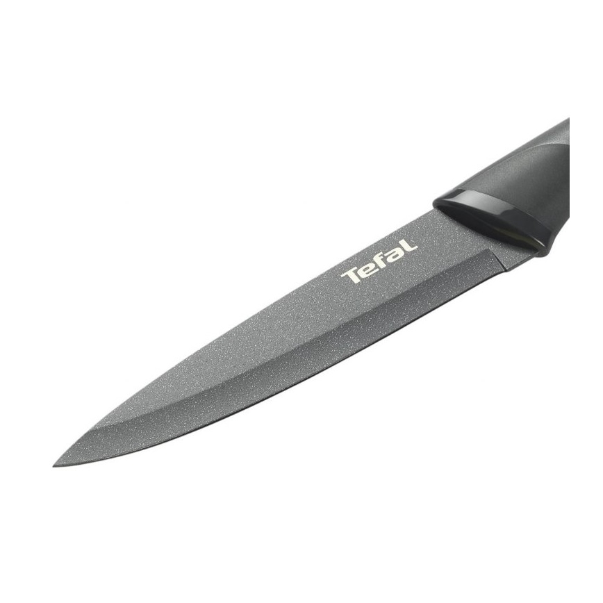 Tefal - Univerzalni nož od nehrđajućeg čelika FRESH KITCHEN 12 cm siva/zelena