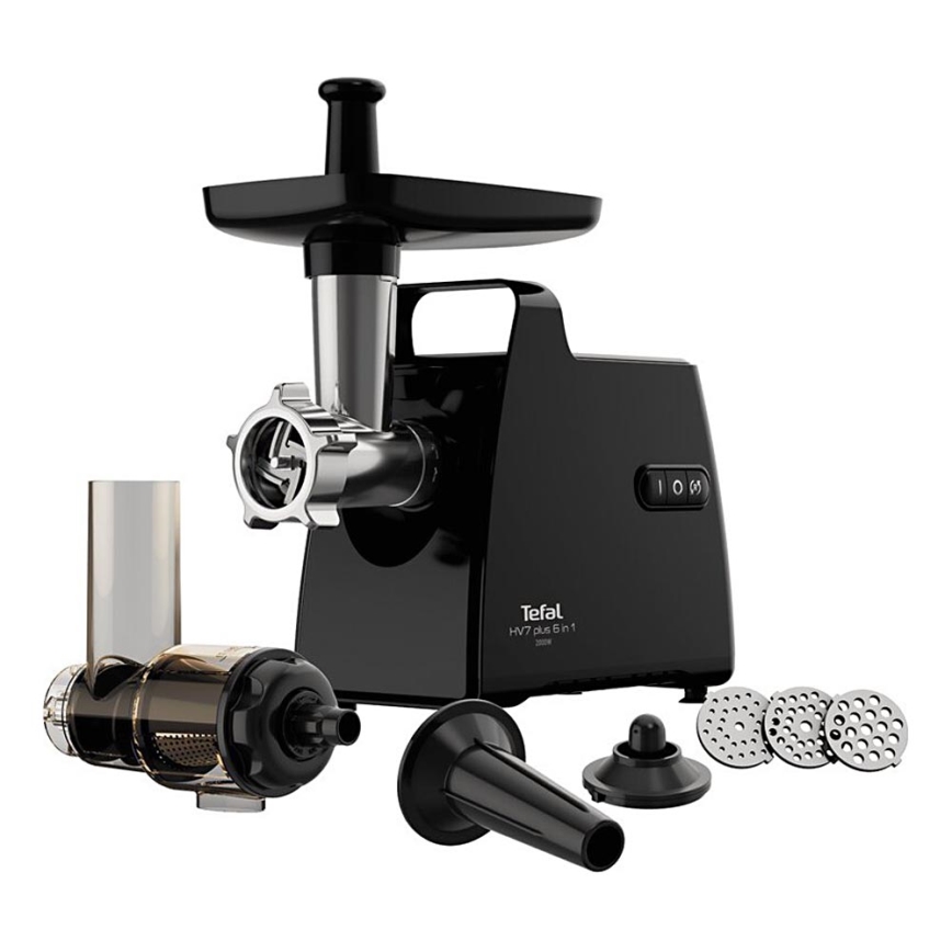 Tefal - Uređaj za mljevenje mesa 6u1 2000W/230V crna