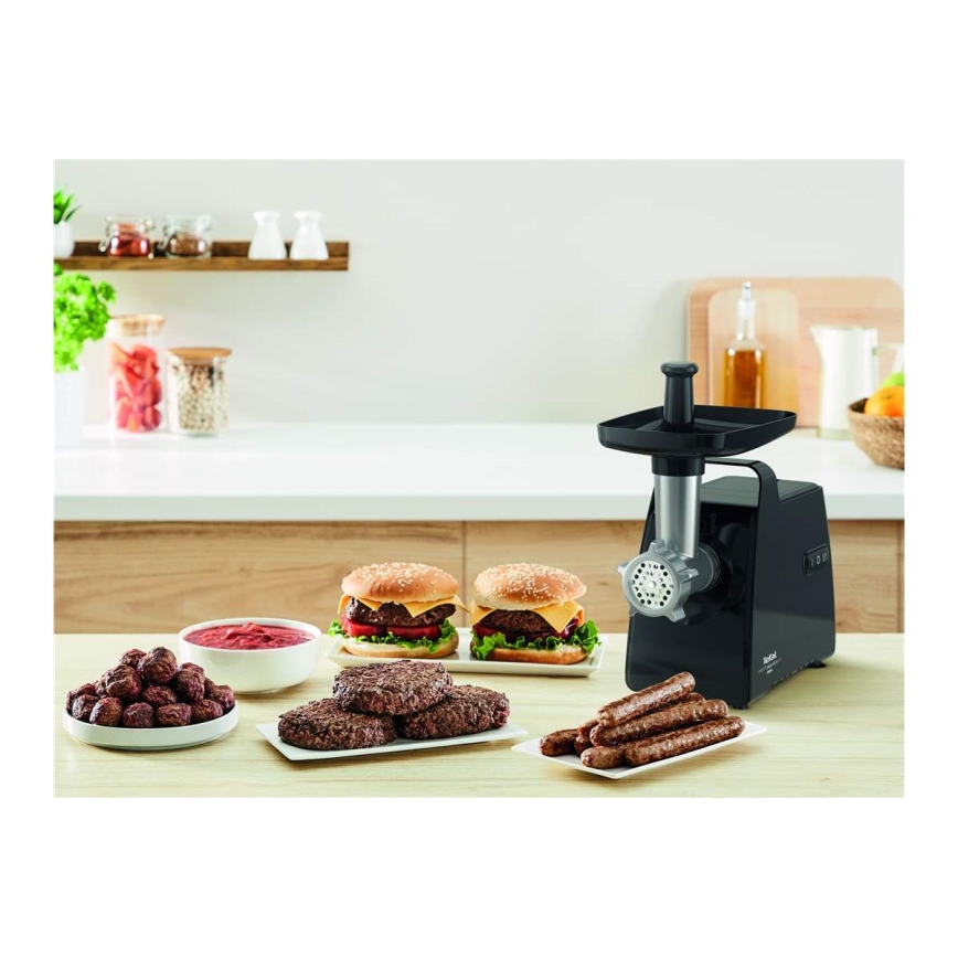 Tefal - Uređaj za mljevenje mesa 6u1 2000W/230V crna