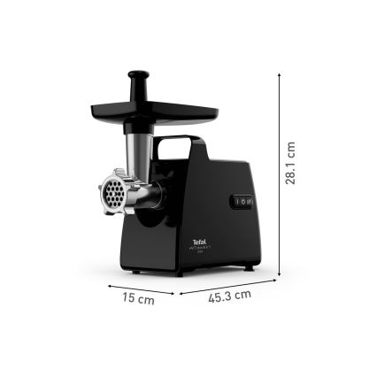 Tefal - Uređaj za mljevenje mesa 6u1 2000W/230V crna