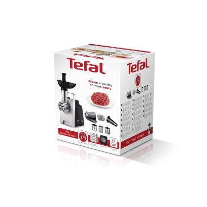 Tefal - Uređaj za mljevenje mesa 7u1 1400W/230V crna/srebrna