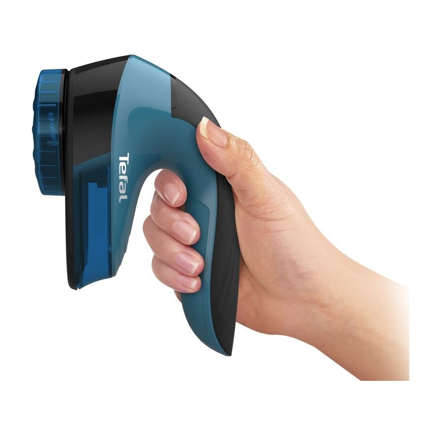 Tefal - Uređaj za uklanjanje mucica LINT 2xAA crni/plavi