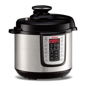 Tefal - Višenamjenski električni ekspres lonac ALL IN ONE POT 1100W/230V mat krom/crna