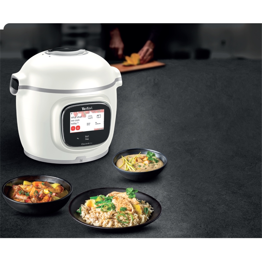 Tefal - Višenamjenski električni ekspres lonac 6 l COOK4ME TOUCH PRO 1600W/230V Wi-Fi