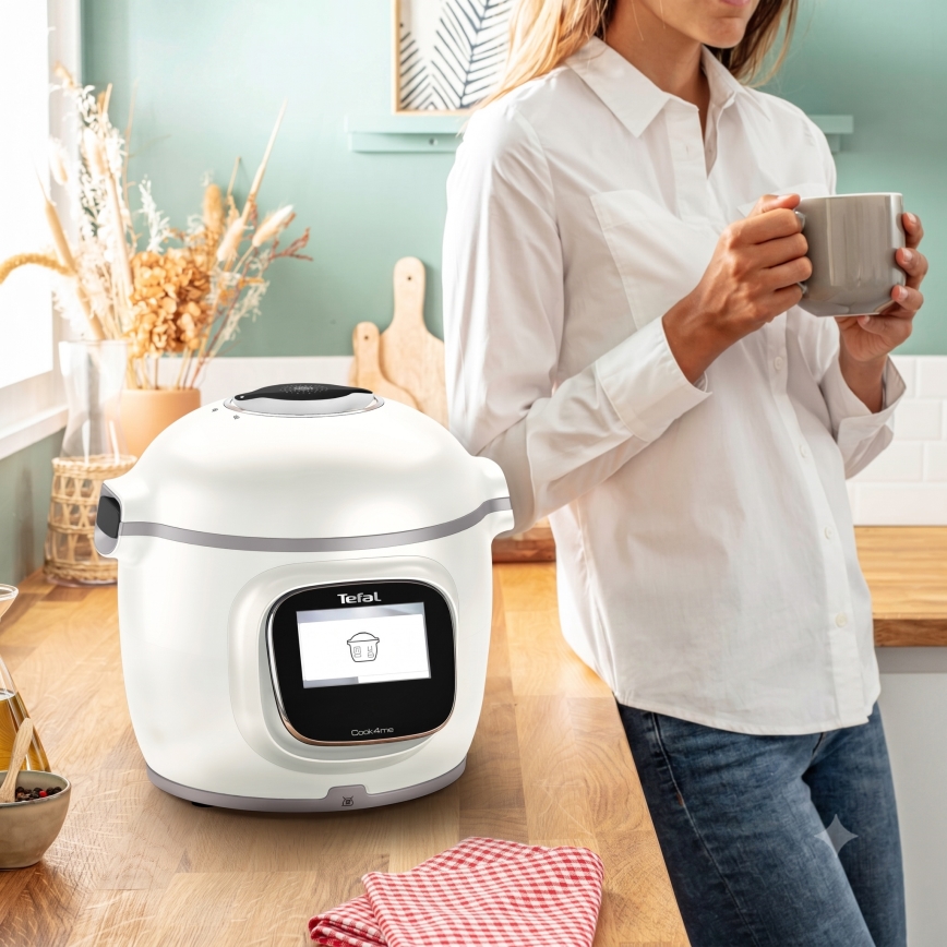 Tefal - Višenamjenski električni ekspres lonac 6 l COOK4ME TOUCH PRO 1600W/230V Wi-Fi