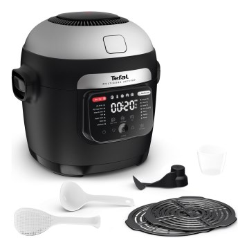 Tefal - Višenamjenski lonac i friteza na vrući zrak 2 u 1 MULTICOOK ACTIFRY 1334W/230V 6 l